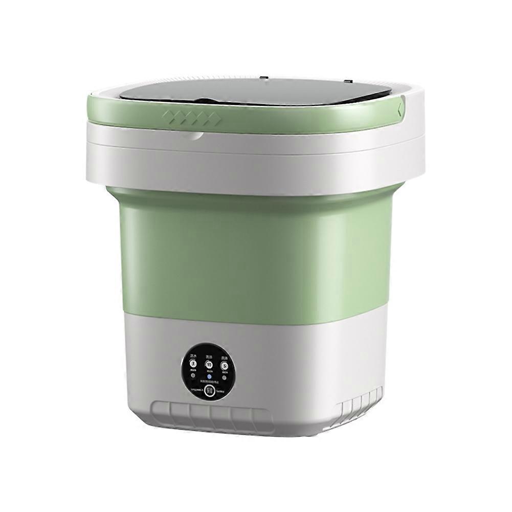 Mini Folding Washing Machine 12L Capacity Automatic Home EU Plug A