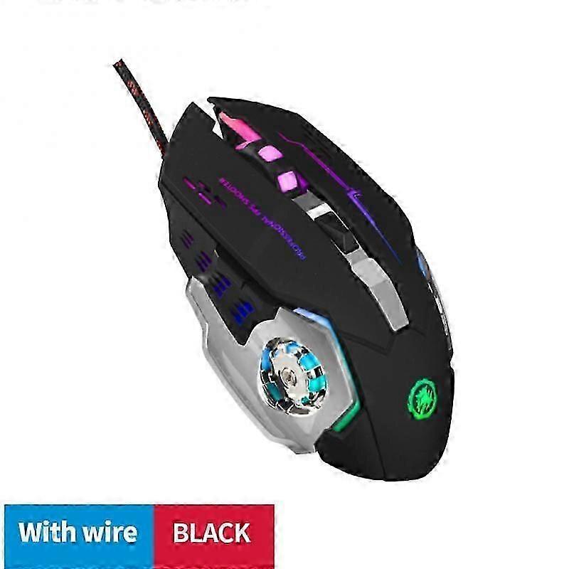 Professional Wireless/Wired Gaming Mouse with 6 Buttons and 3600 DPI for UK Gamers