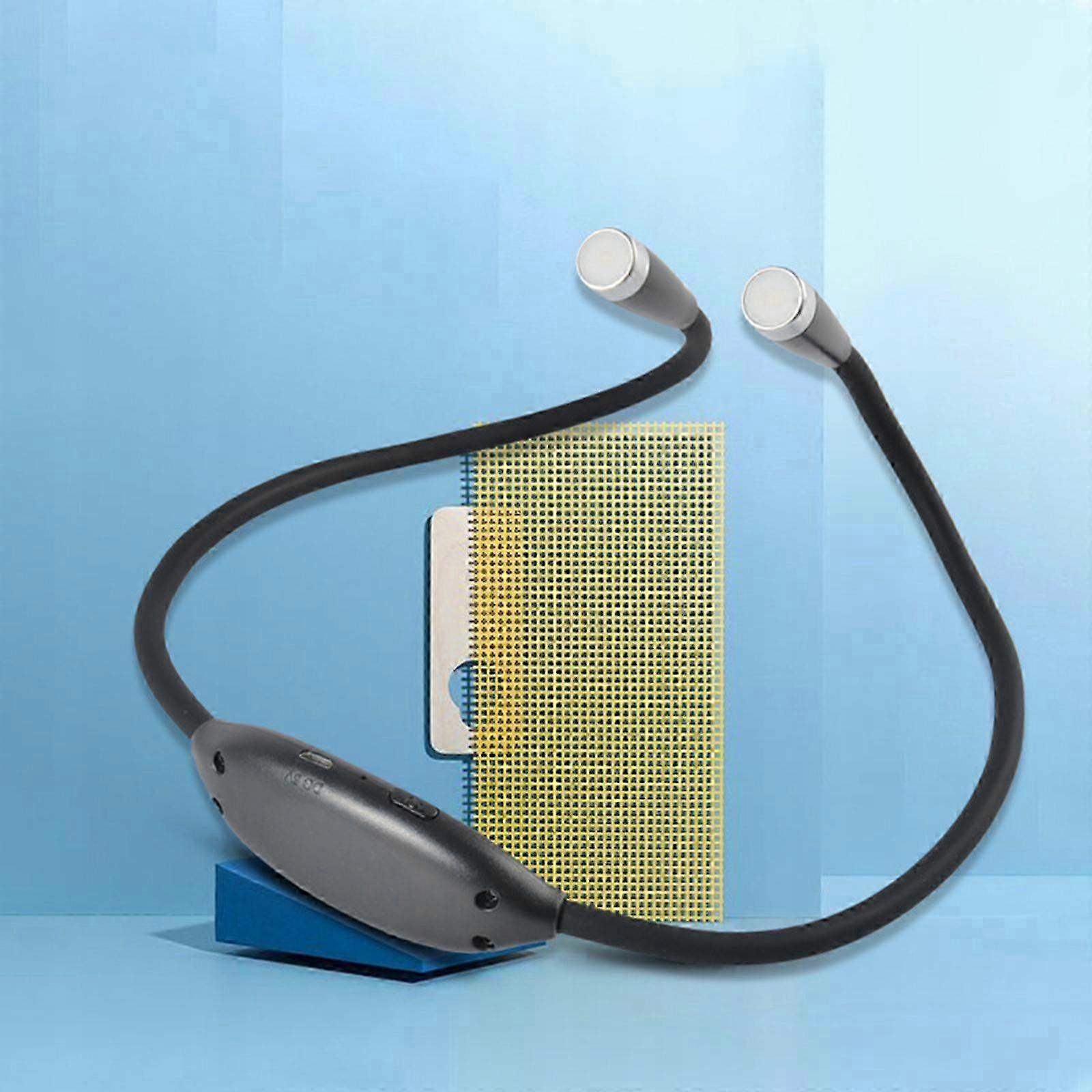 Led Neck Reading Light, Book Light For Reading In Bed, 3 Brightness Levels