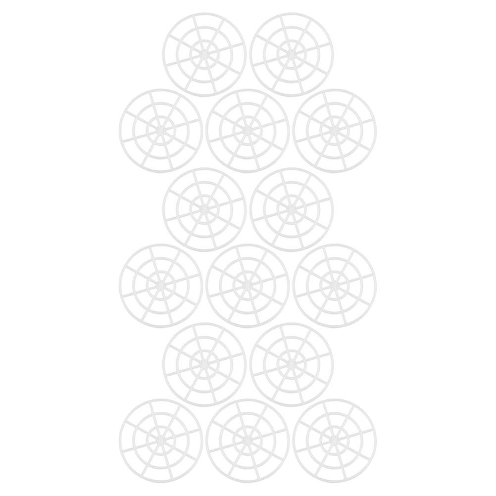 15Pcs Plastic Pickle Jar Presser Mesh For Fermenting Vegetables Compact Size Material