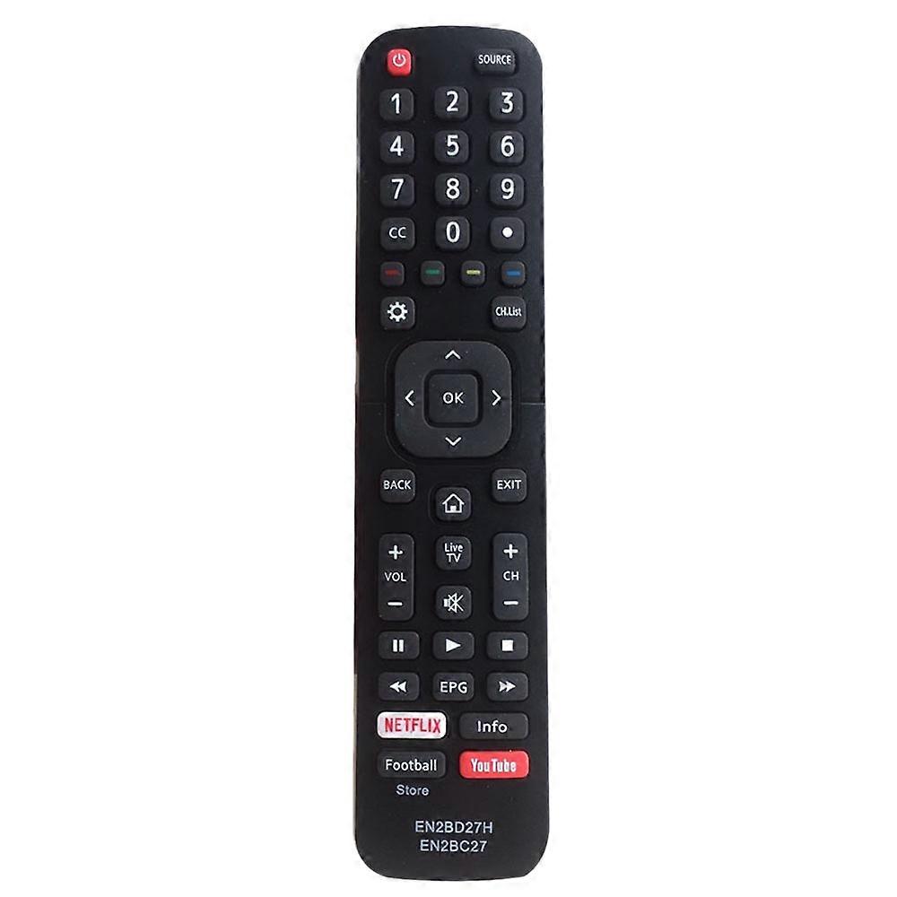 TV Remote Control, for Hisense Intelligent TV Remote Control EN2BC27/EN2BD27H Replace Remote Controls