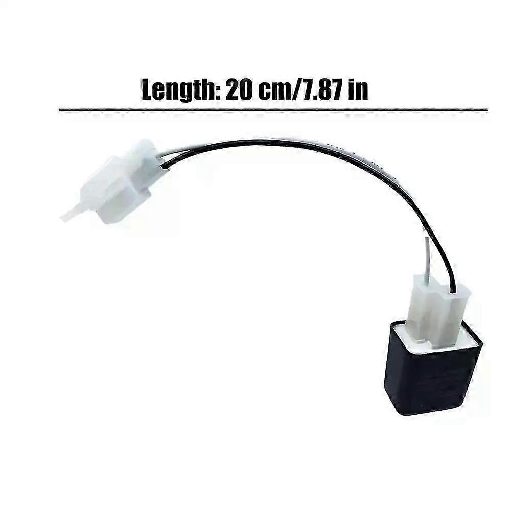 Motorcycle Relay Adapter Cable 2 Pin 12V LED Flasher Relay Adjustable Frequency Of Turn Signals Blinker Indicator Flasher Relays