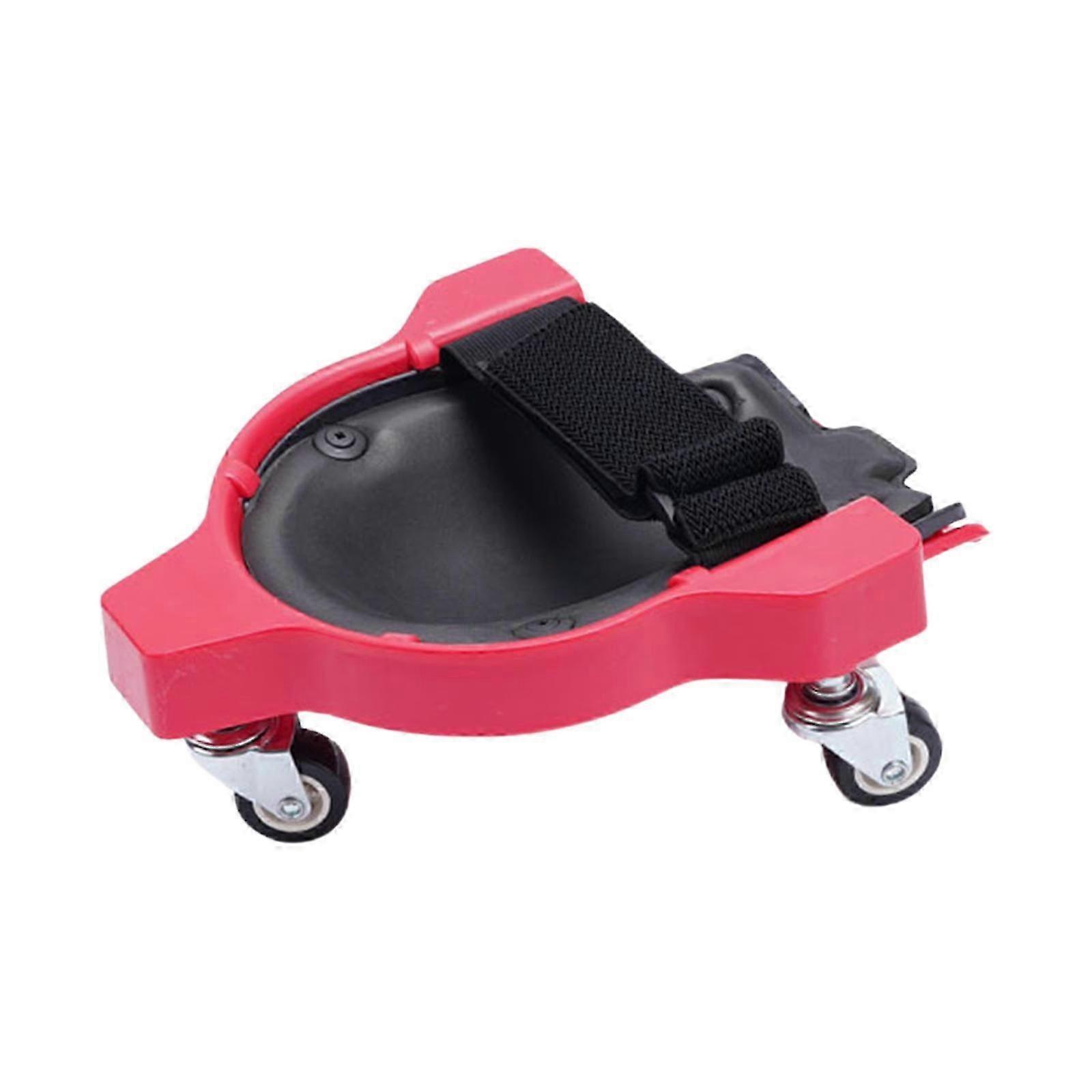 Sliding knee pads for athletes with 360° wheels protector