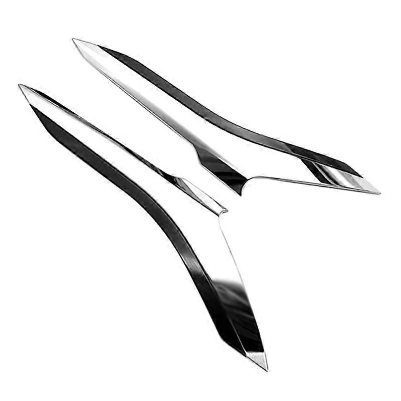 Car ABS Chrome Front Headlight Lamp Cover