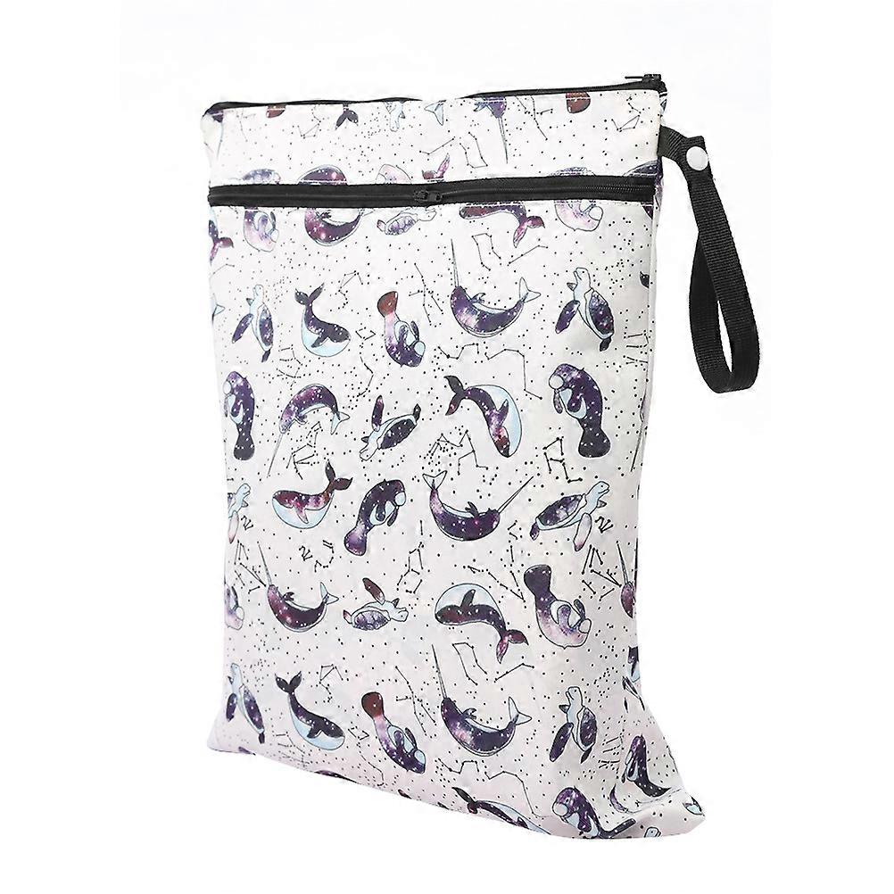 Reusable Baby Diaper Pouch Waterproof Storage Container 3Pcs