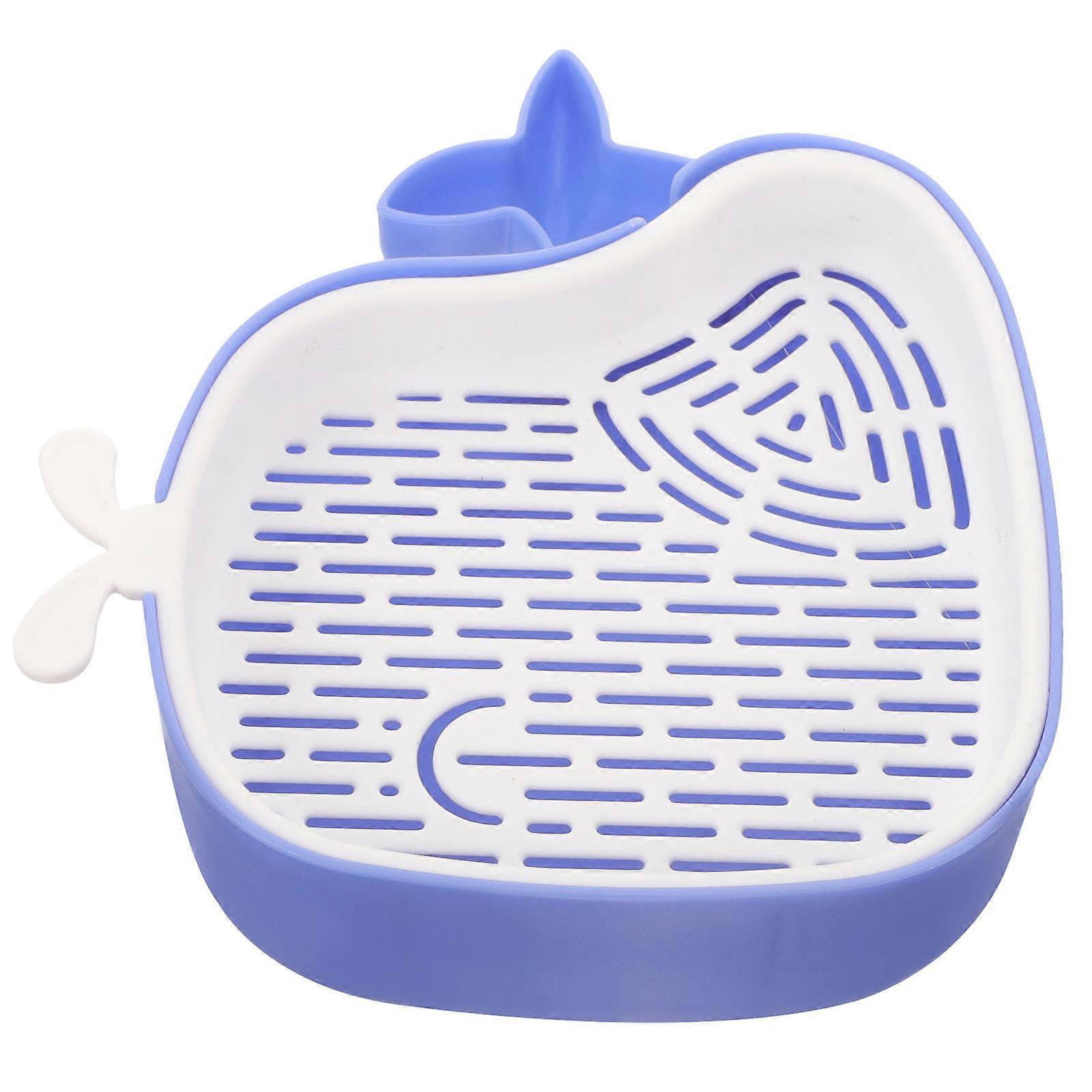 Hydroponic Cat Grass Planter Cat Plants Home Use Blue Rectangular Soilless Cultivation 1Set