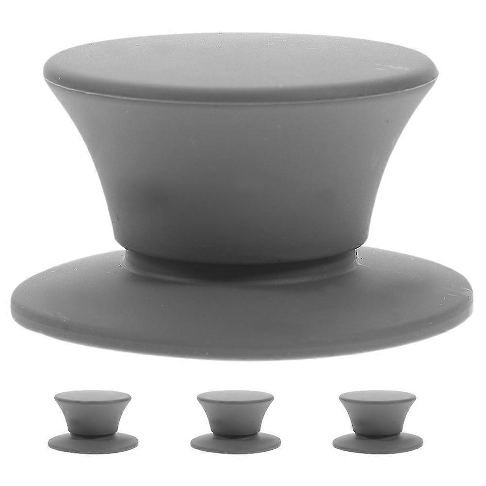1 Set Universal Pot Lid Knobs and Pan Handle with Protector Ideal for Lid Knob Replacement and Pot Gadget