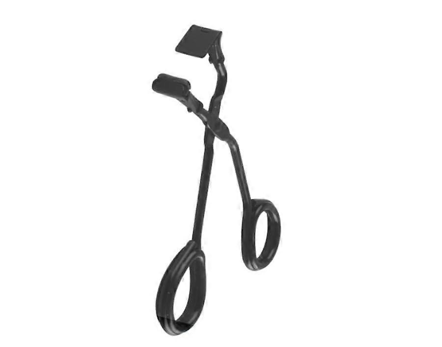 Mini Eyelash Curler with Refill Pads for Precision Curling and Comfortable Grip, Black Travel Size