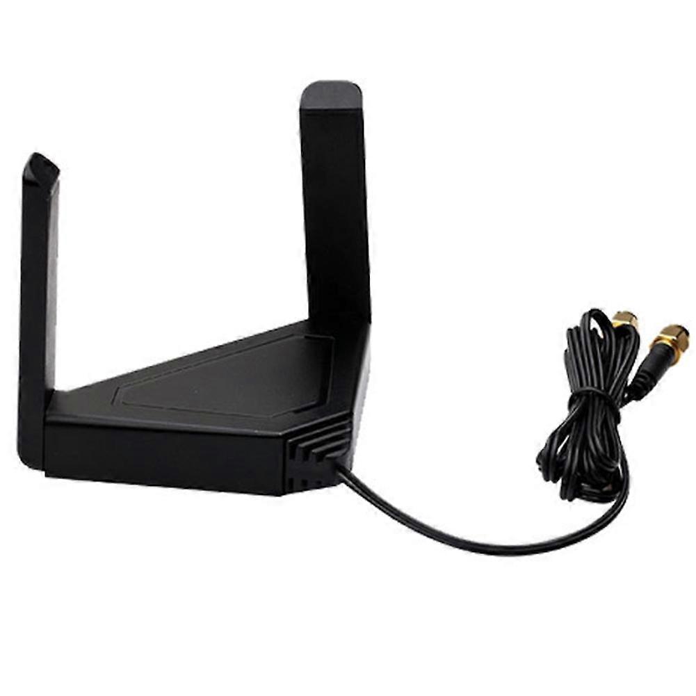 Antenna Cable Dual Band 2.4G5GHz for PCI-E Desktop WiFi Adapter RP SMA External Rotating Magnet Antenna for AX210 Router