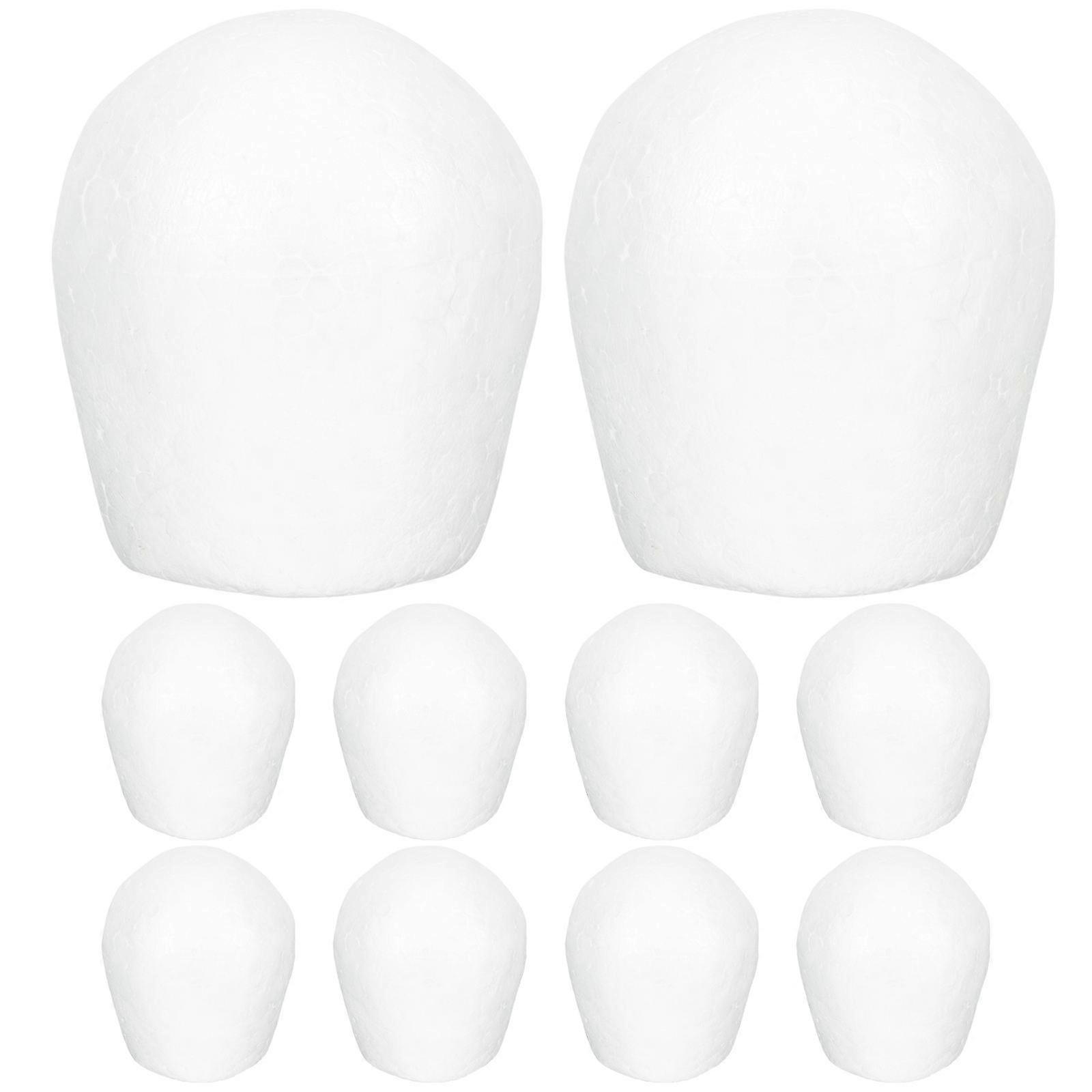 Foams Cupcake Model for Practicing Cake Decorating 20Pcs White