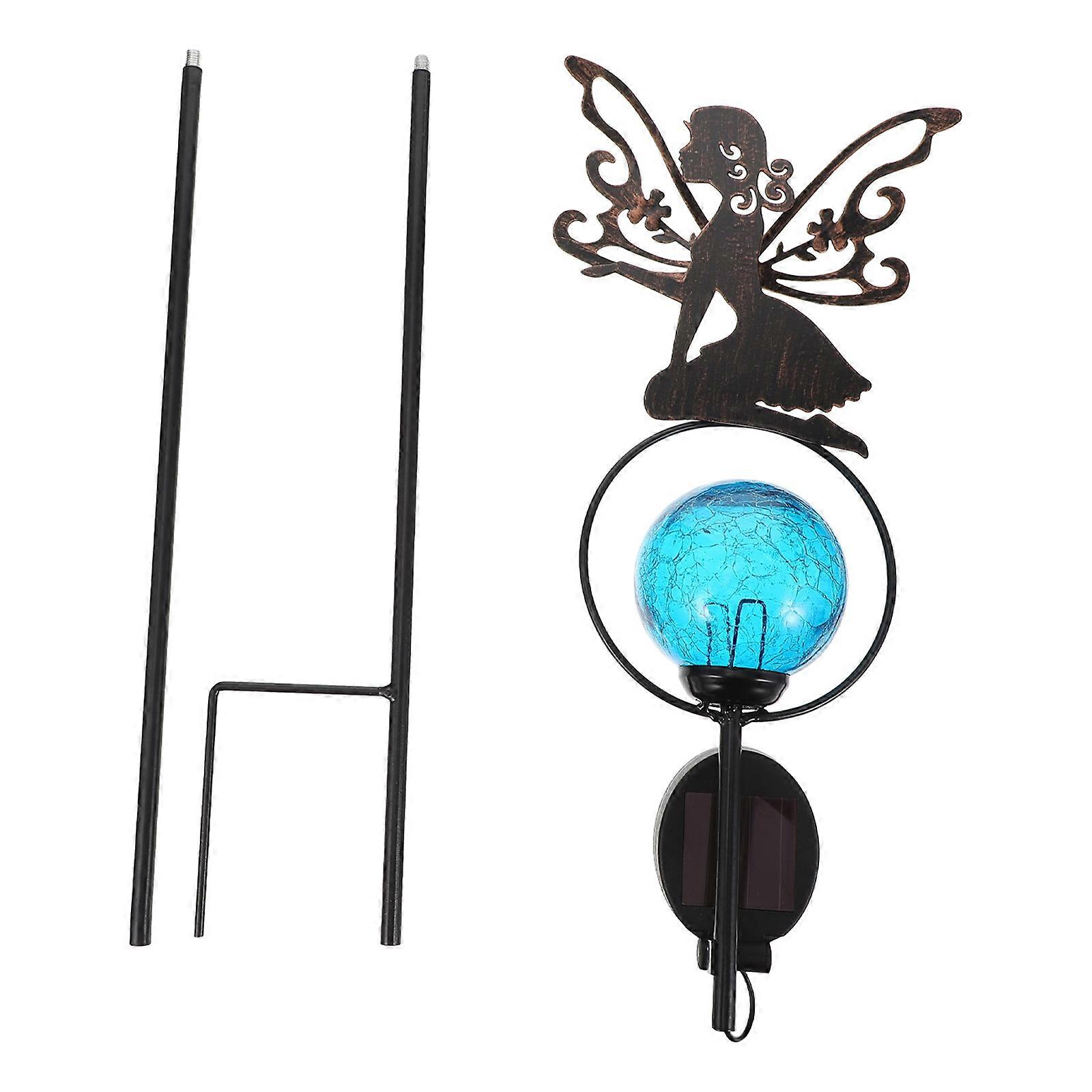 Outdoor Solar Garden Light Waterproof LED Yard Lamp for 2Pcs Use