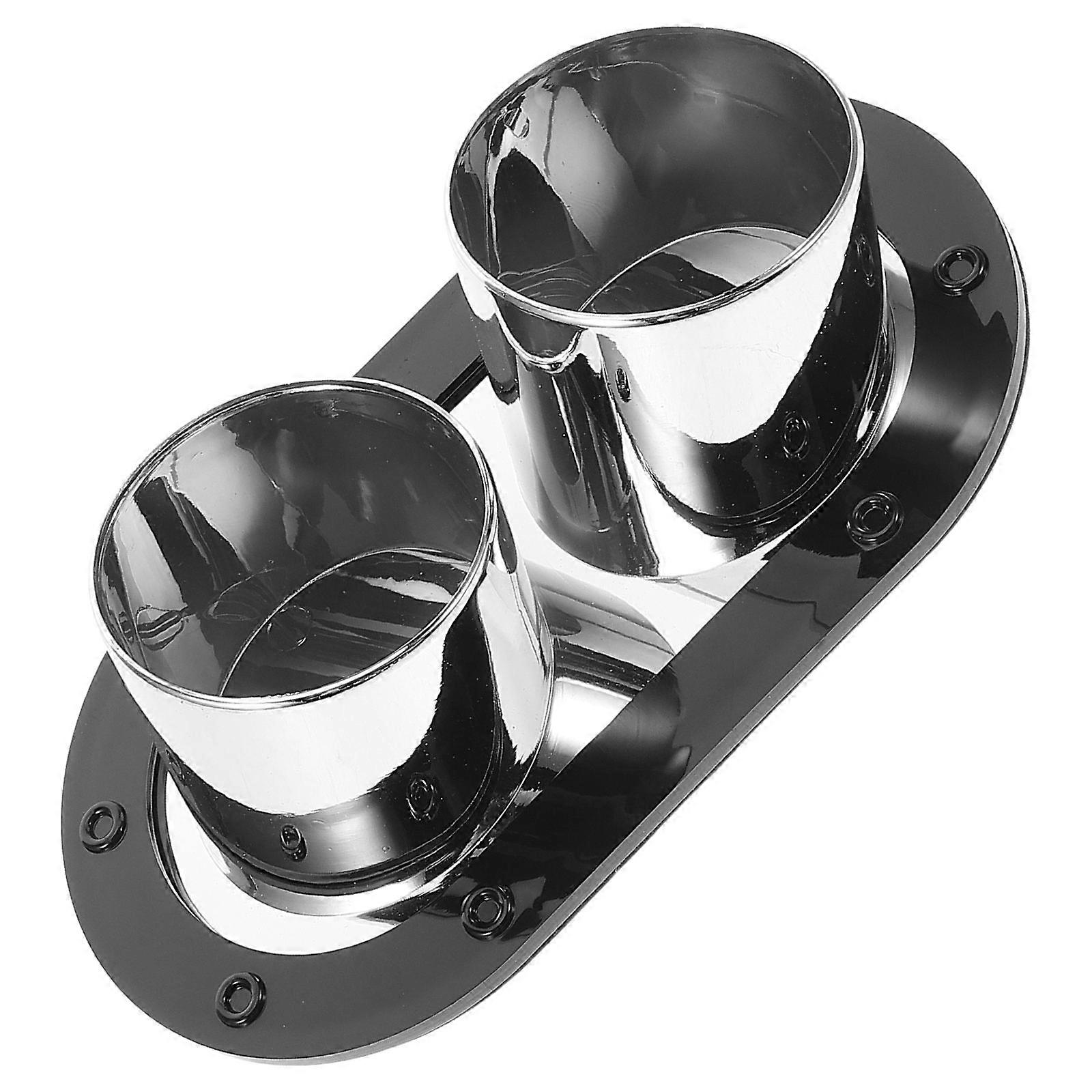 Car Window Pillar Posts Fake Outlet Tip Anti-Collision Car Protector