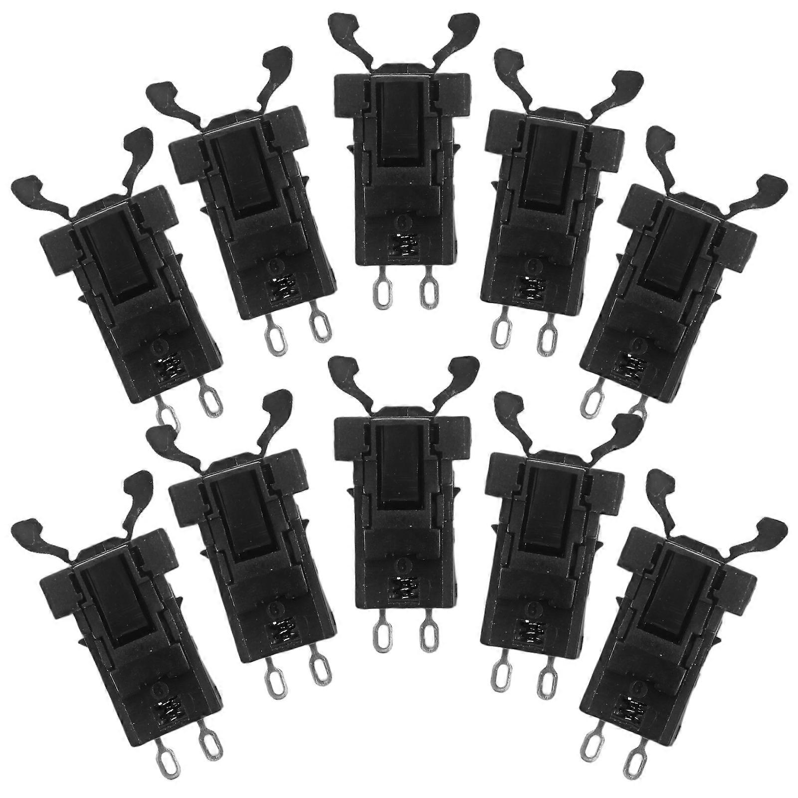 Push Latch Assembly Garbage Can Bin Latch for Touch Lid 10Pcs Replacement