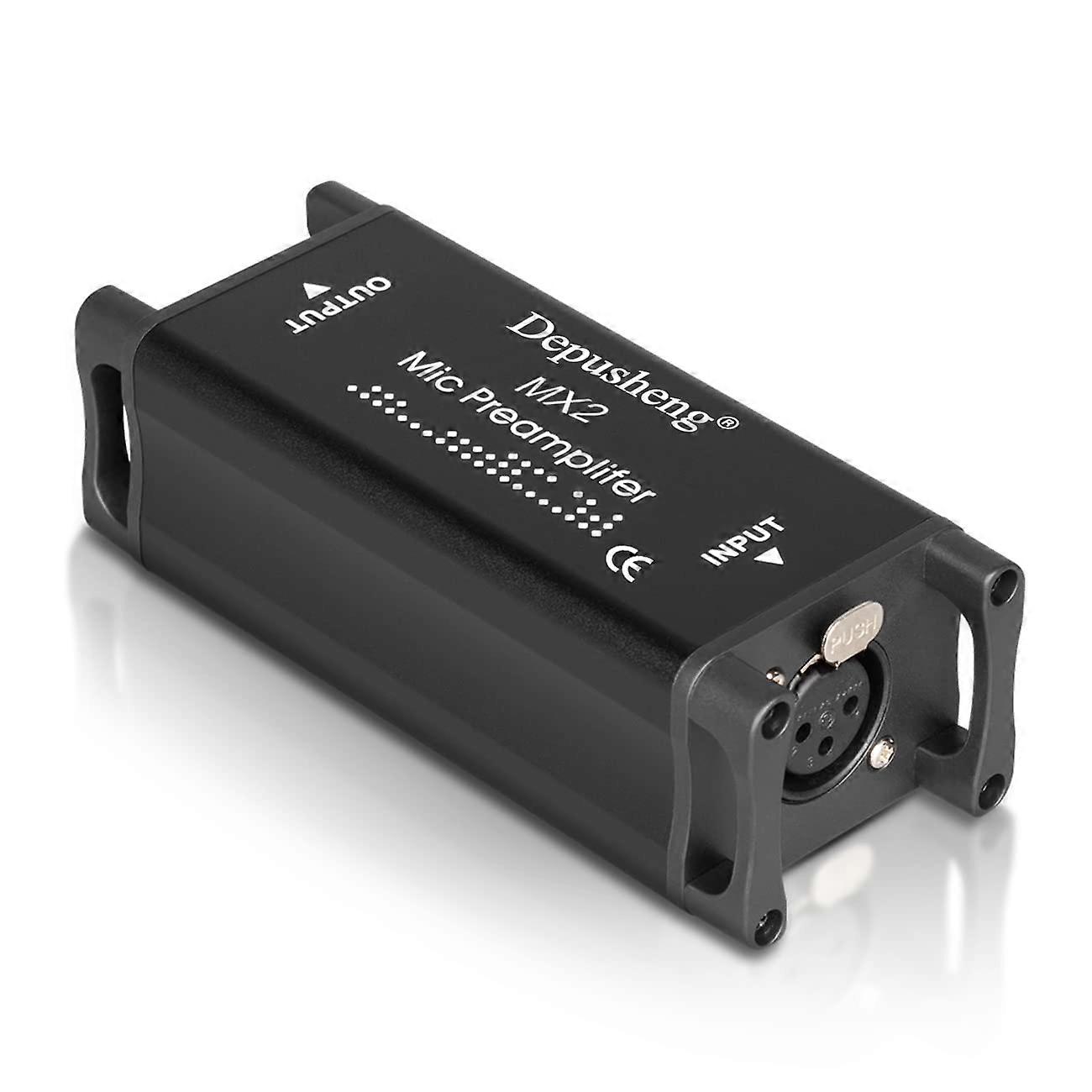 MX2 Preamplifier For Dynamic And Ribbon Microphones, Studio Or Home Recording, Livestream, Broadcast Or Podcast