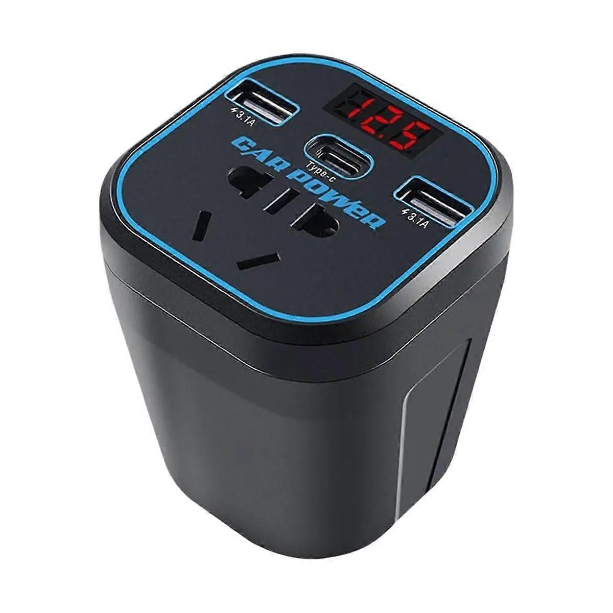 Car Power Inverter 12V 24V to 220V Converter MultiDevice Compatible Stable Power for Vehicles