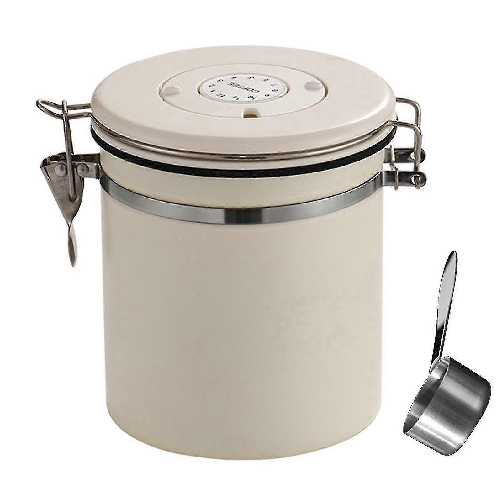 1.2/1.5/1.8L Airtight Coffee Storage Container Multifunctional Food Storage Container for Fresh Coffee Beans