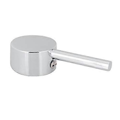 45mm Chrome Faucet Handle Replacement for Bathroom Sink or Basin, Ergonomic Grip, Hot Cold Indicators