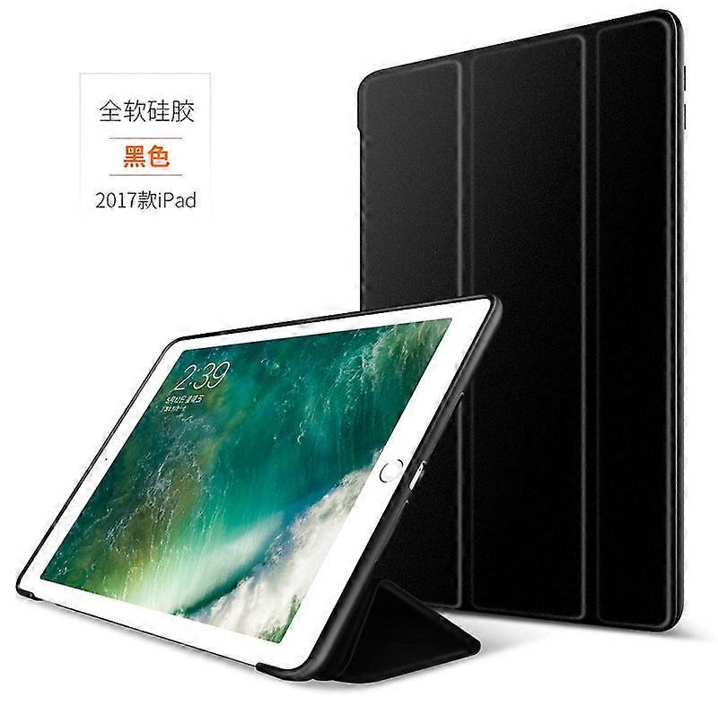 Case For Ipad 2022 10 Black Silicone Tri-fold Honeycomb Ultra-thin Soft Explosion