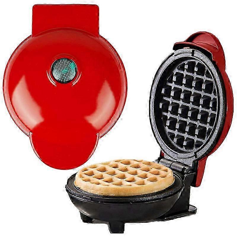 25-26 Portable Mini Energy Saving Waffle Maker Non Stick Cake Kitchen Baking Machine