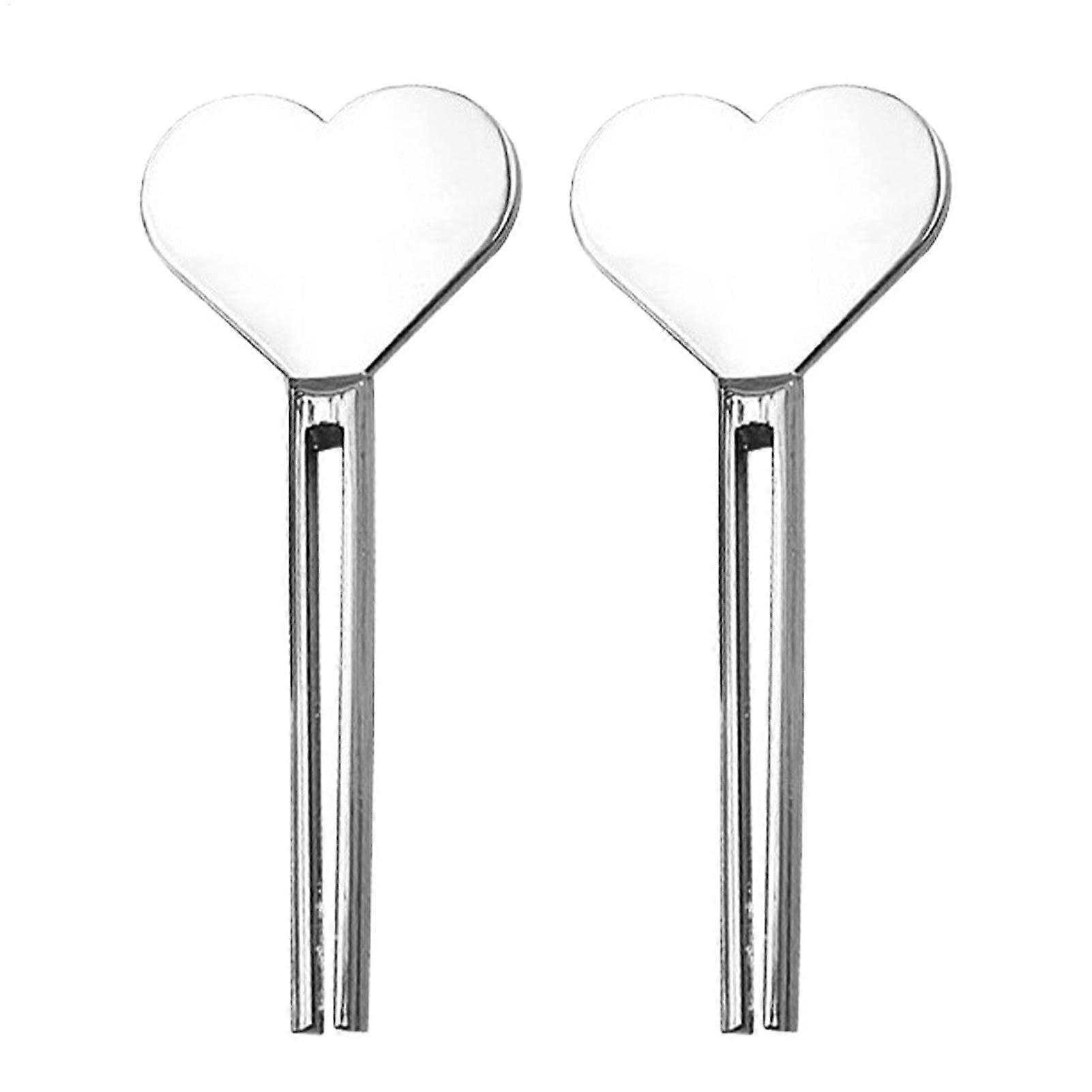 Stainless Steel Toothpaste Squeezer Key Tool, RustProof Metal Tube Squeezer for Creams, 2 Pack