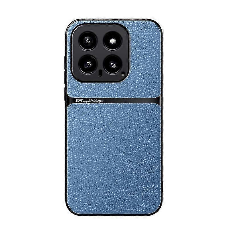 Litchi Leather Magnetic Full Coverage Shockproof Phone Case 25-26