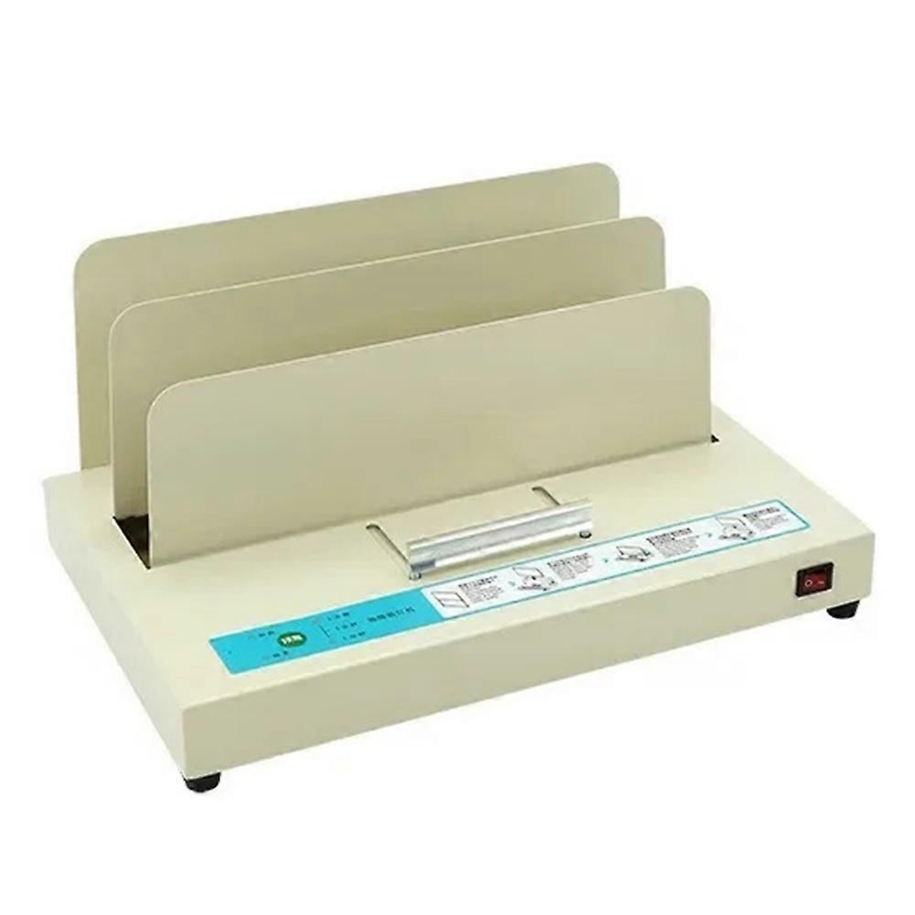 Automatic Perfect Binding Machine Electric Thermal Binder for Books Contracts InvoicesUniversa Document Binding EU Plug