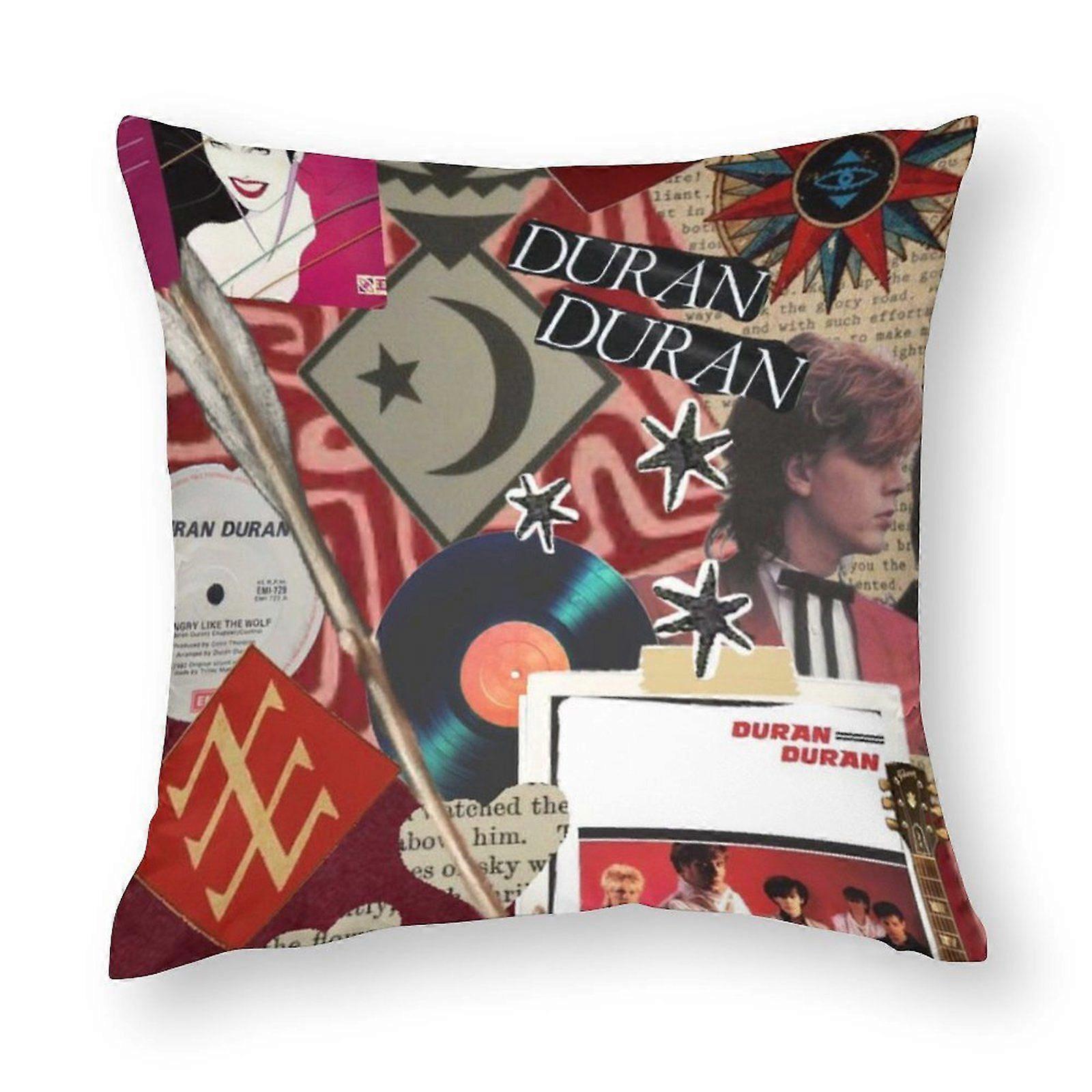 Duran duran Throw Pillow Covers Ocean Patterned Abstract Coastal Breathable for Couch