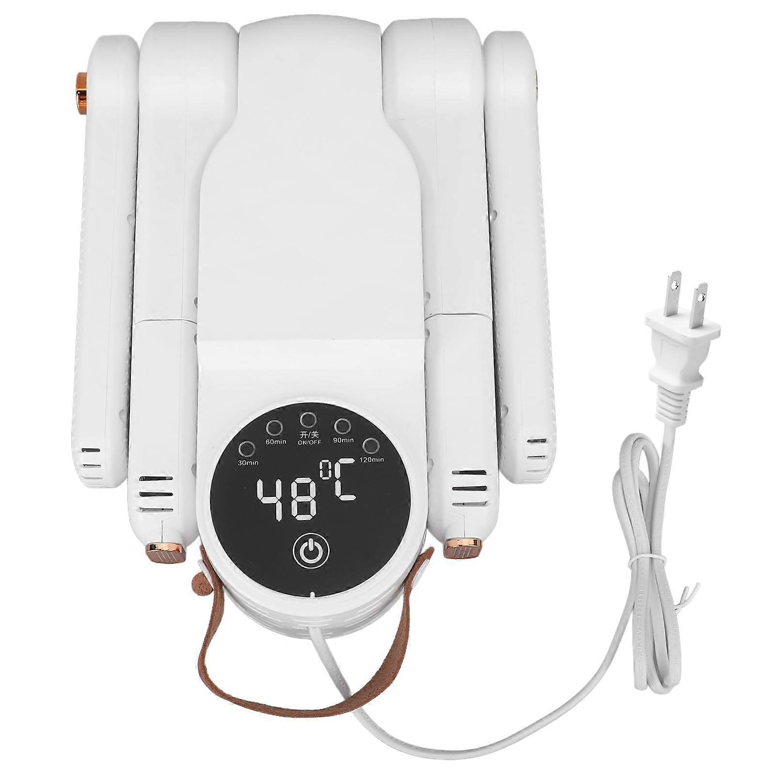 Electric Shoe and Boot Dryer with Touch Control, Foldable Design, Timer, Constant Temperature, 4 Pair