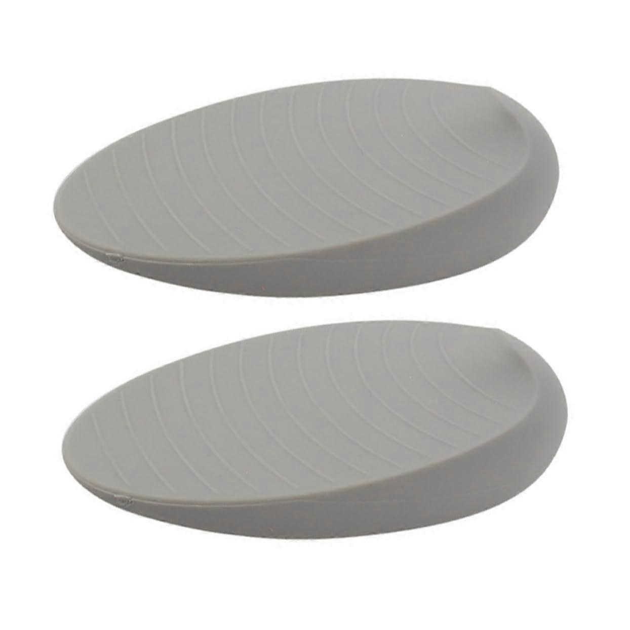 2pcs Child Safety Spring Door Stopper Wall Protector with Soft Tip and Noise Reduction