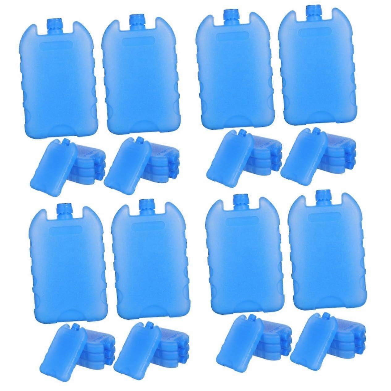 16pcs Slim Reusable Ice Packs for Coolers and Lunch Boxes Effective Cooling