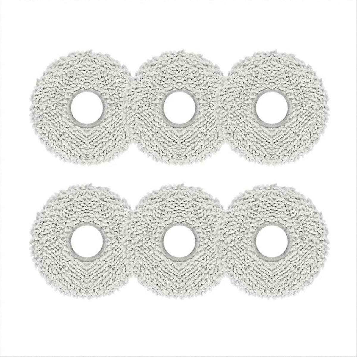 6PCS for M30 Pro / C107 Robot Vacuum Cleaner Mop Rag