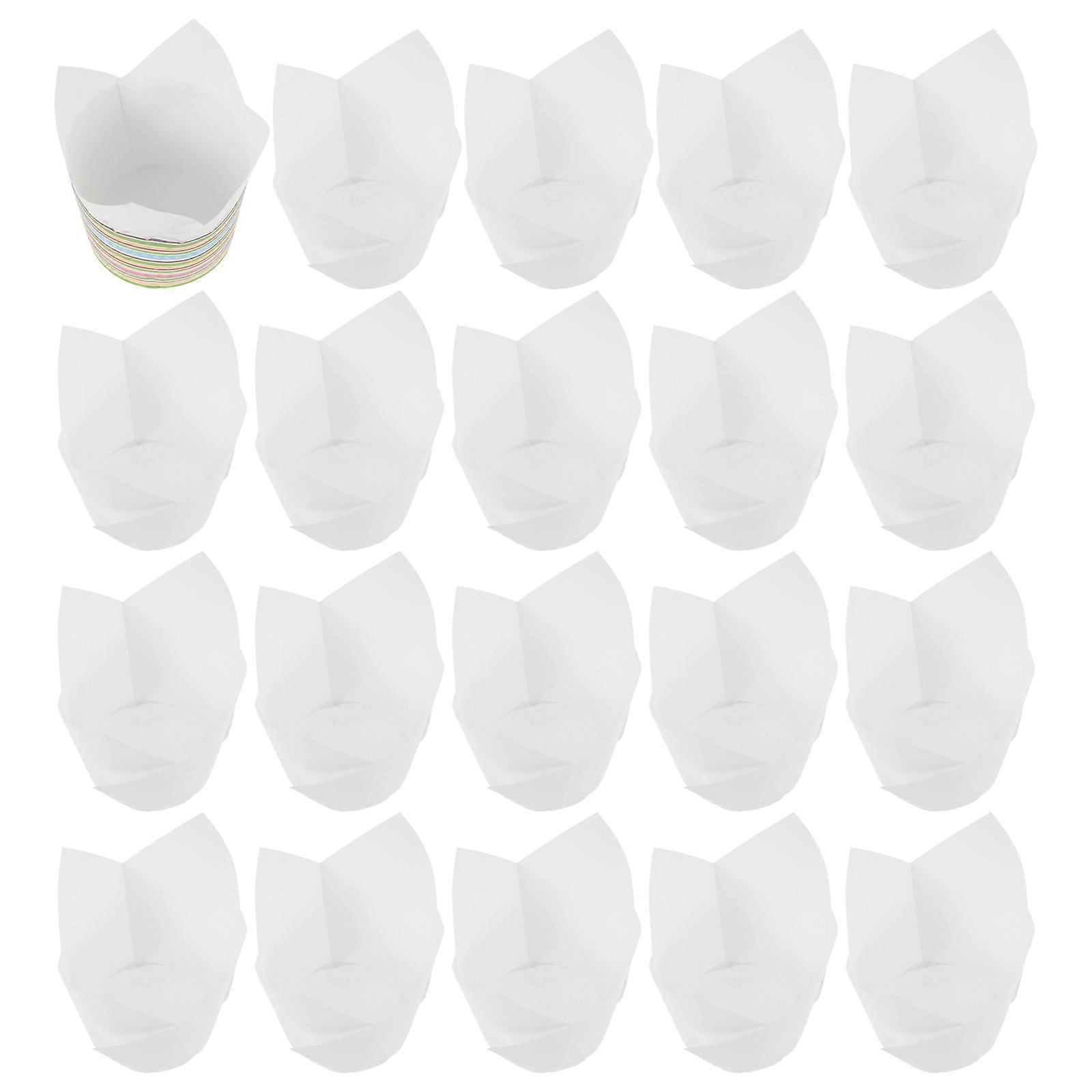 Egg Cake Paper Cups DIY Cupcake Wrappers for Storage 150Pcs Tulip Liners