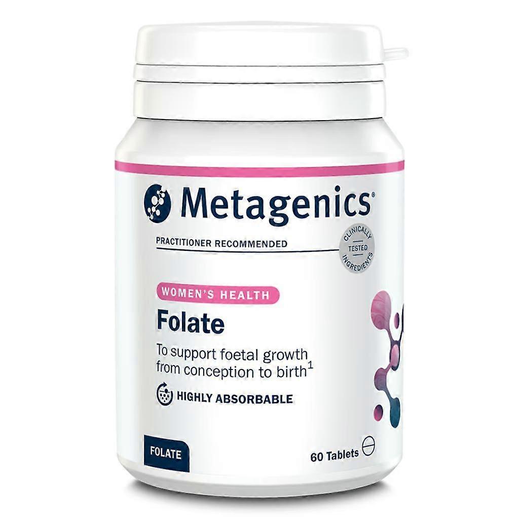 Comprimés de folate Metagenics 60