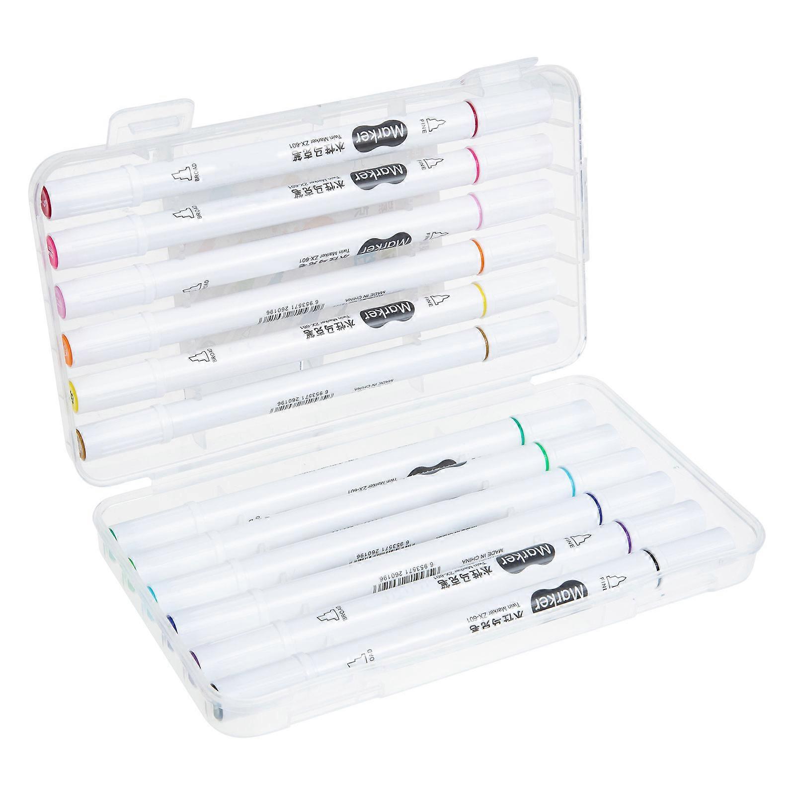 Farbmarker, Acrylmalstifte, 1 Set, doppelseitig