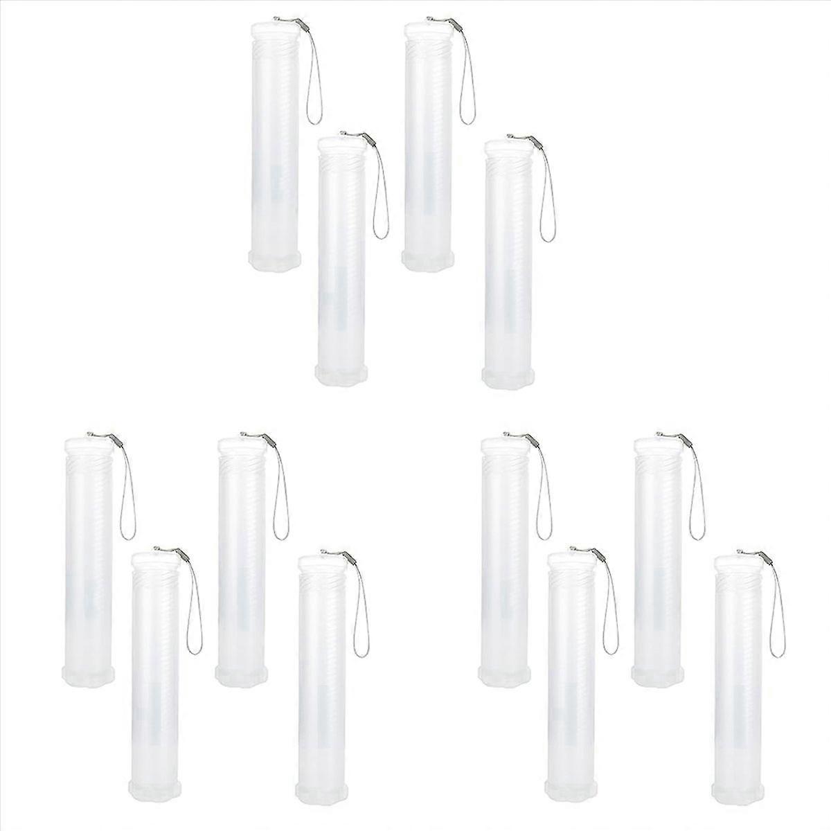 4 Pack Extendable Plastic Paint Brush Case