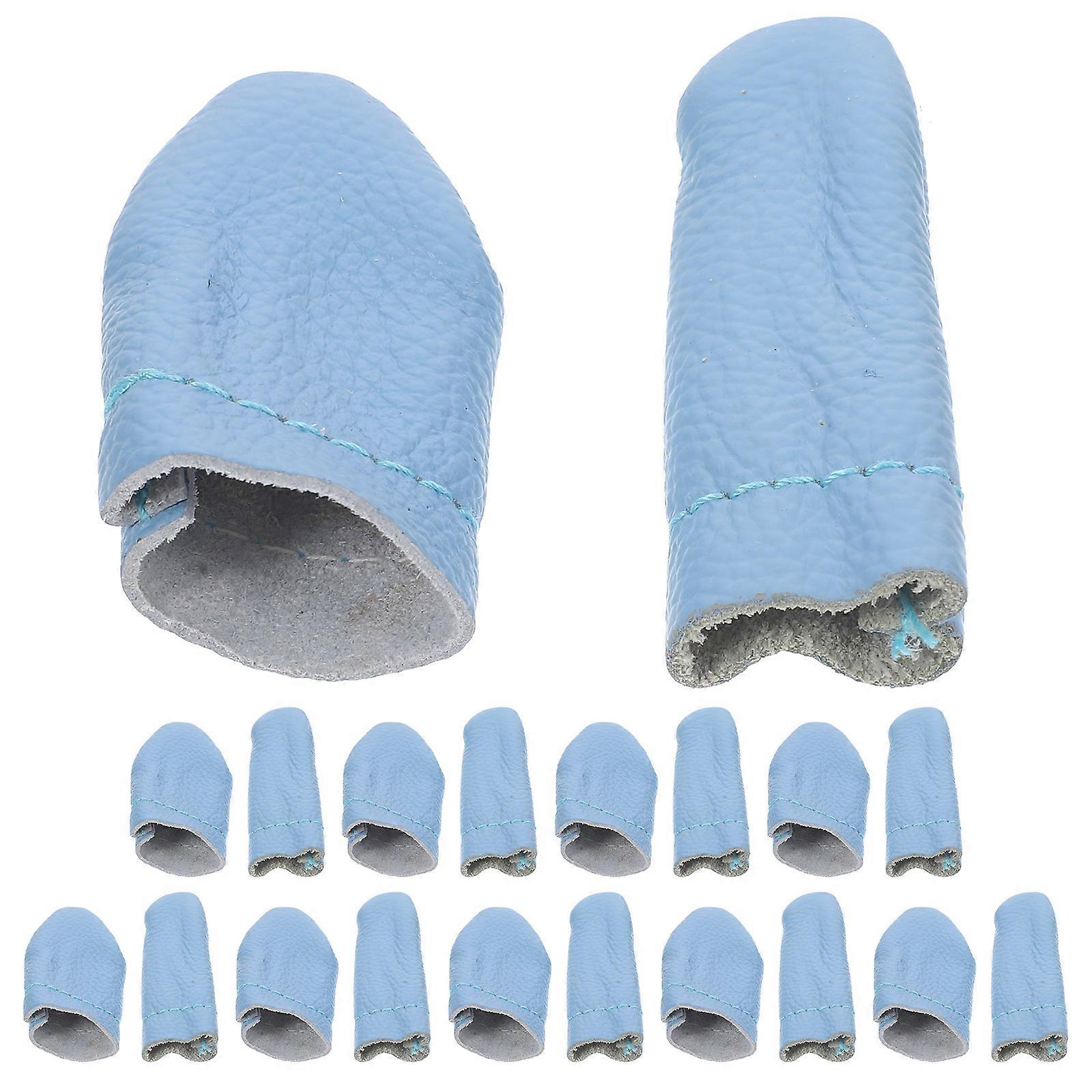 Finger Cots Sewing Finger Protectors with 20Pcs for Comfortable Use