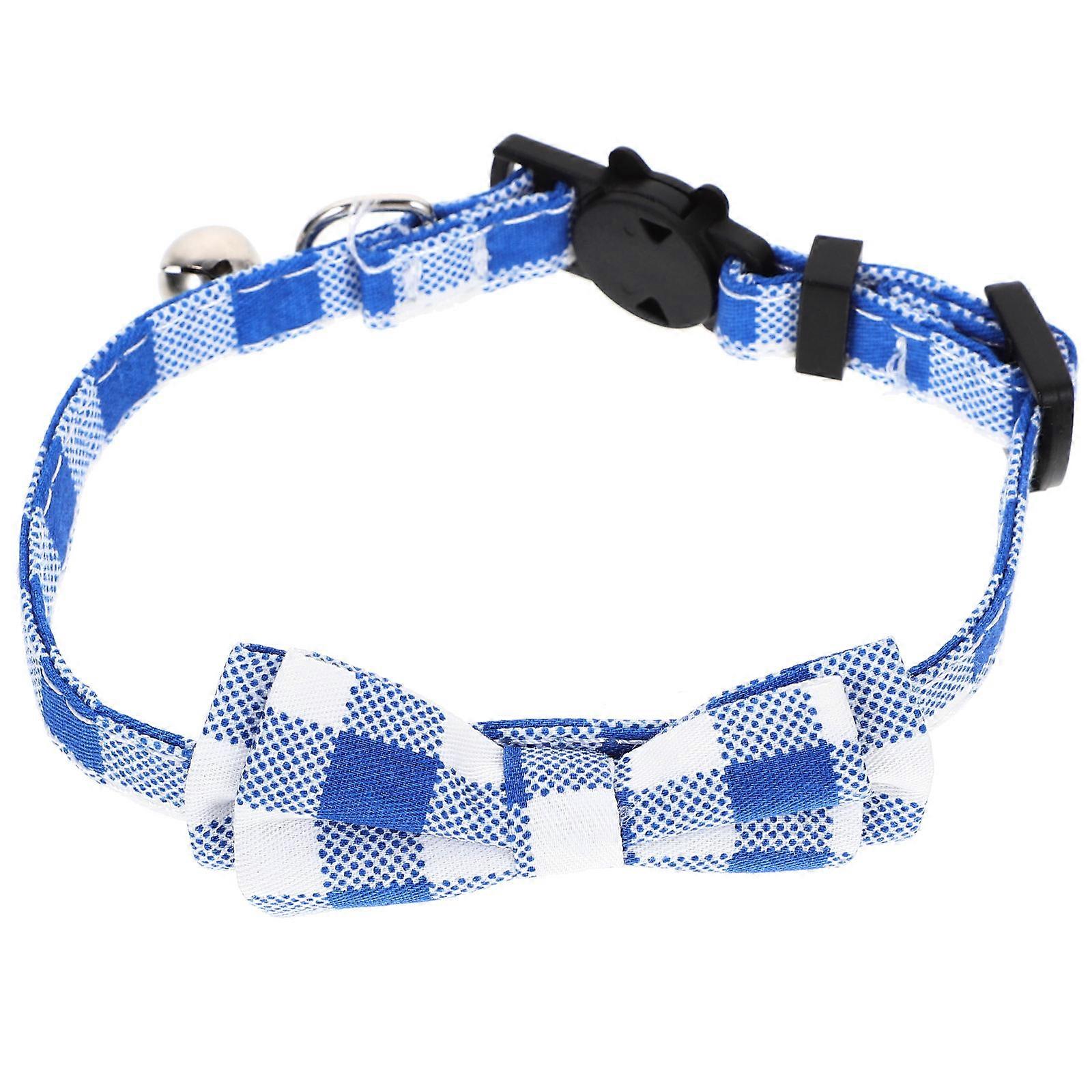 Adjustable Cat Collar with Bell Bowtie Collar for Pets