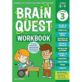 Brain Quest Werkboek: 3e Graad Herziene Editie (Brain Quest Werkboeken)