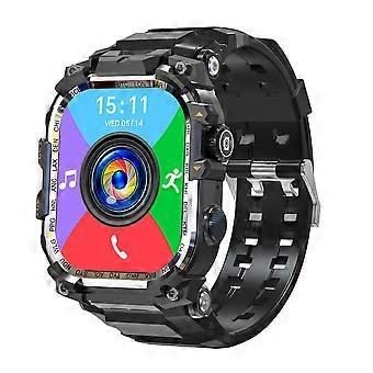 XJQ88 4G LTE Android Smartwatch Fuldbånd GPS 32GB Roterende Kamera WiFi SIM Opkald Sport