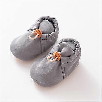 Soft Sole Baby First Non Slip Booties For Infants And Toddlers With Adjustable Straps And Cute Cartoon Designs For Early Walking Stages Grey 10