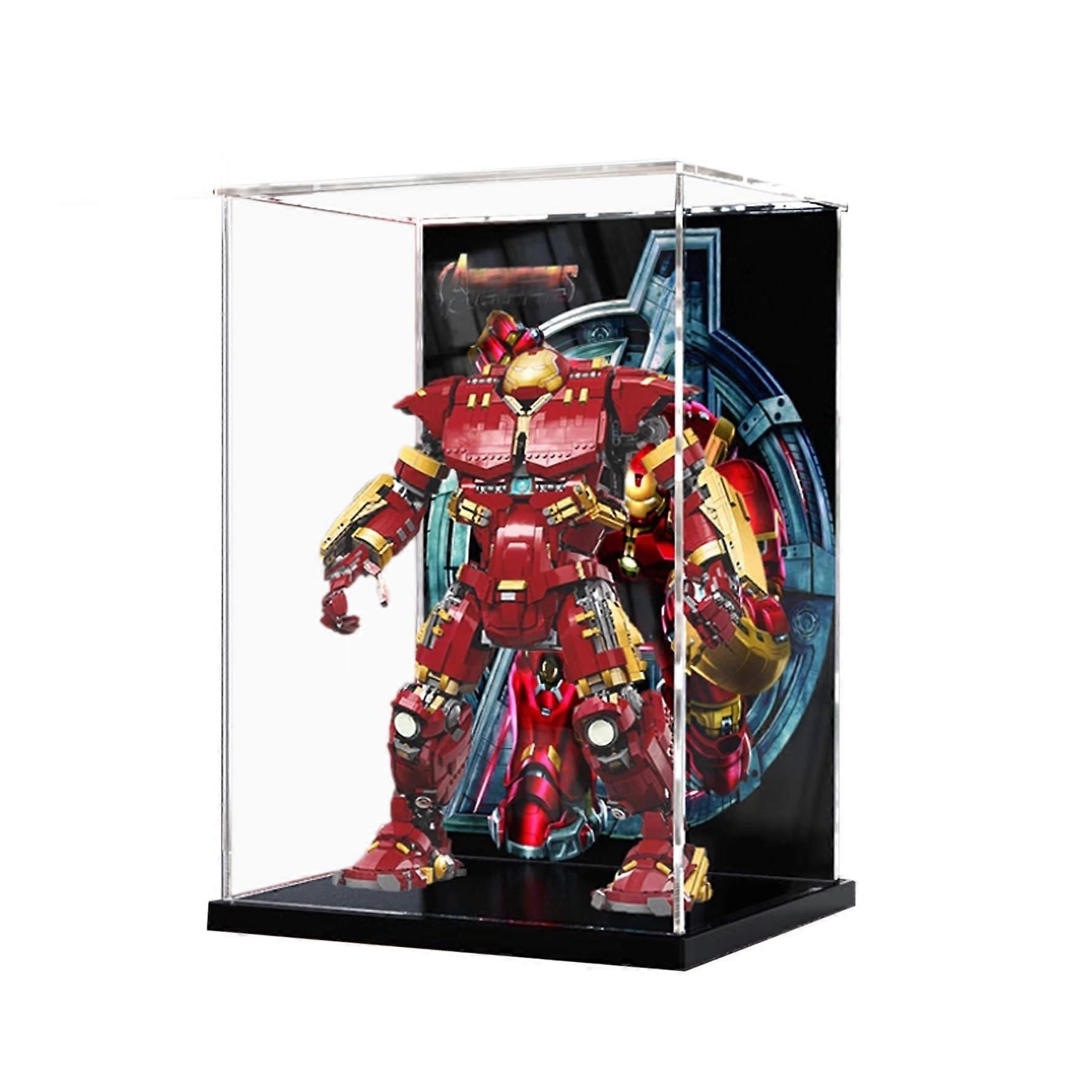 Acrylic Display Box Clear Dustproof Case with Stackable Design and Impact Protection for  76210