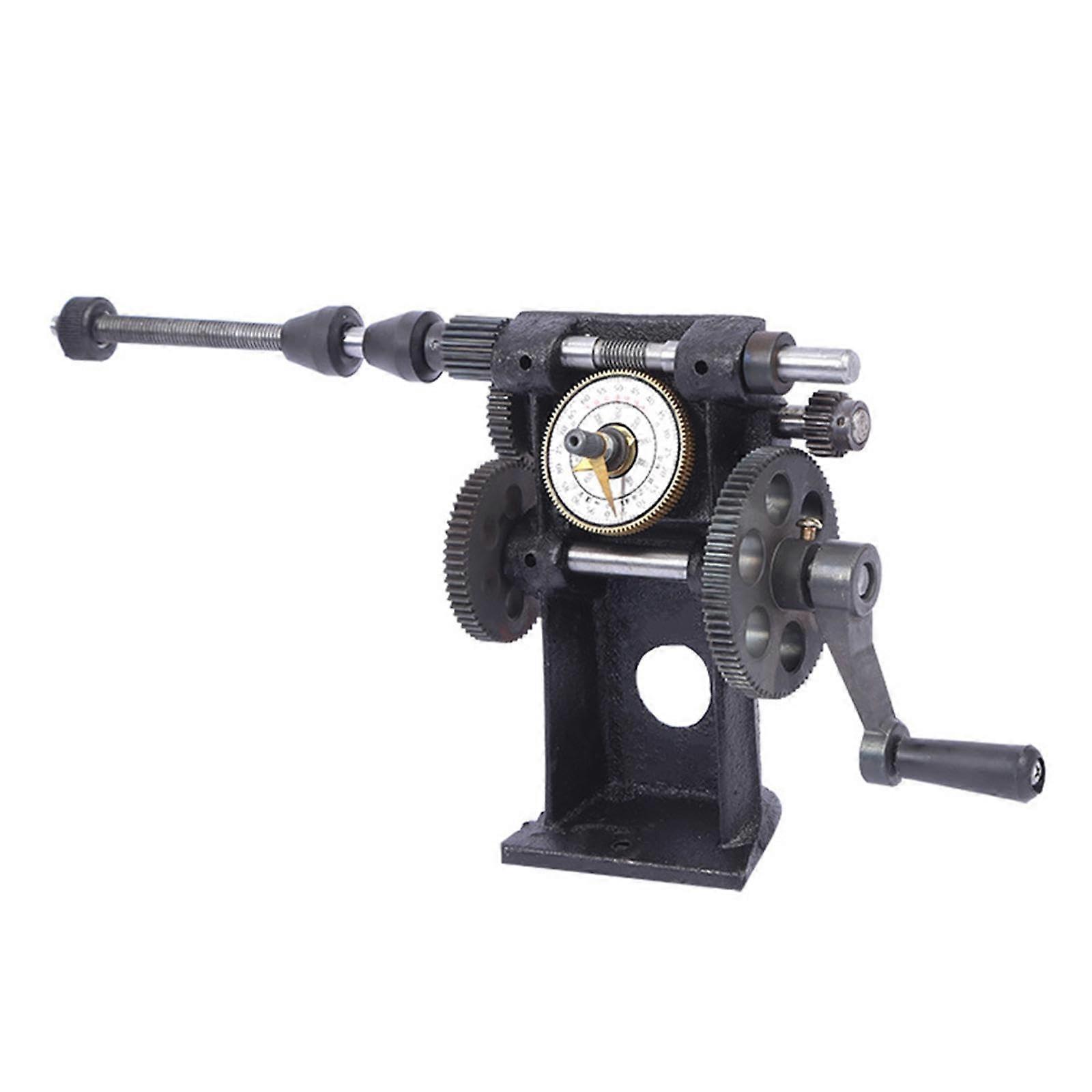 Manual Coil Winder for Electronics Projects Elastic String Sewing, Heavy Duty Precise Coil Winding