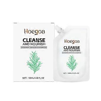 Hoegoa Rosemary Shampoo - Refreshing And Gentle Cleansing, Smooth And Shiny Hair, Rich Foam, Daily Care