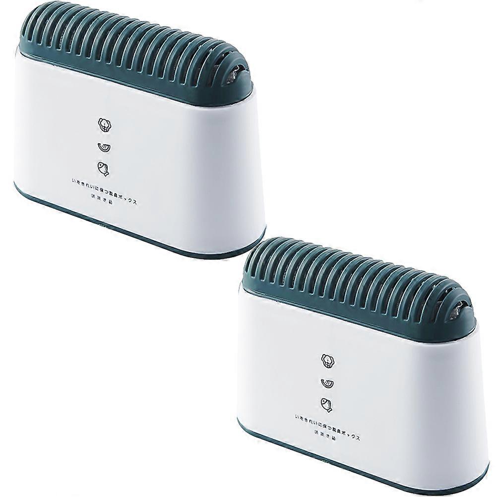 Reusable Case Activated Charcoal Deodorizer for Refrigerator Use 2Pcs