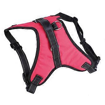 Medium Dog Harness Saddle Style Oxford Cloth for Easy Control 2Pcs
