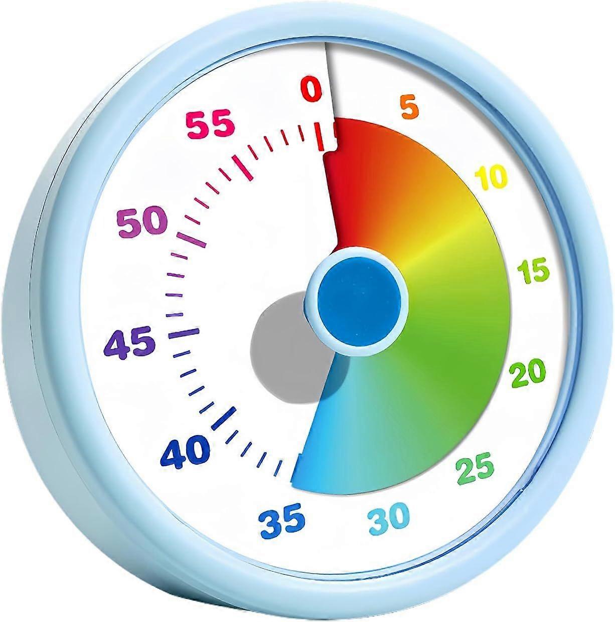 Children's Visual Timer - Silent Learning Tool, Digital Timer for Classroom | for Home, School, Kitchen, Office, Gym, Study, Cooking, Game