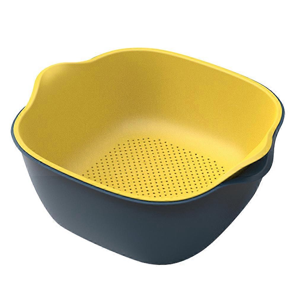 Vegatable Basket Double Layers for Kitchen Use Practical Storage Basket