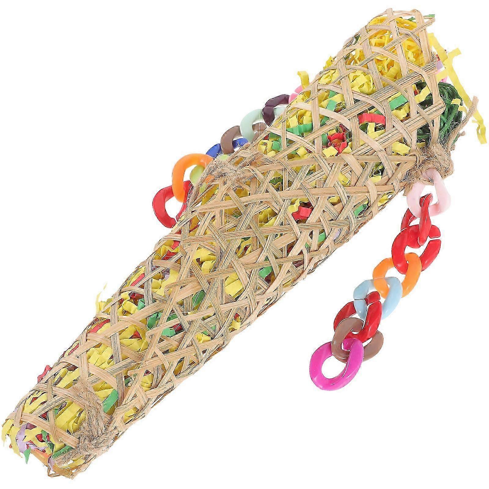 Parrot Shredding Bird Toy, 4Pcs