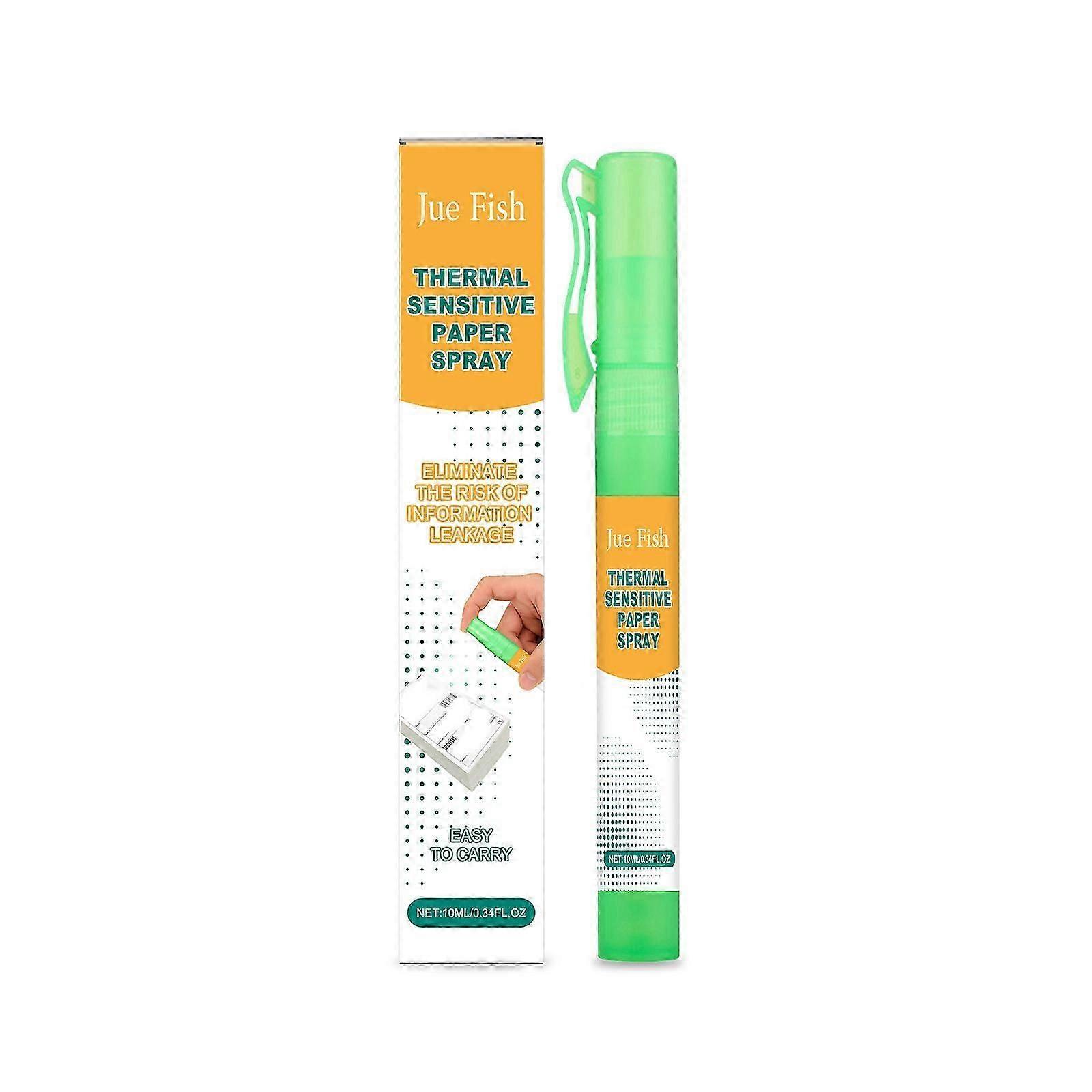 Integritetsskydd termisk pappersspray - Snabb, bärbar, 10ml
