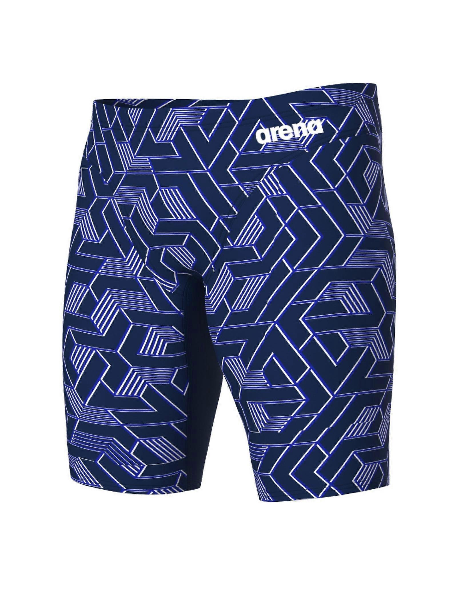 Arena Escape Swim Jammer - Navy/Team